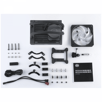 مبرد وحدة المعالجة المركزية السائل MasterLiquid ML120L V2 RGB من Cooler Master 