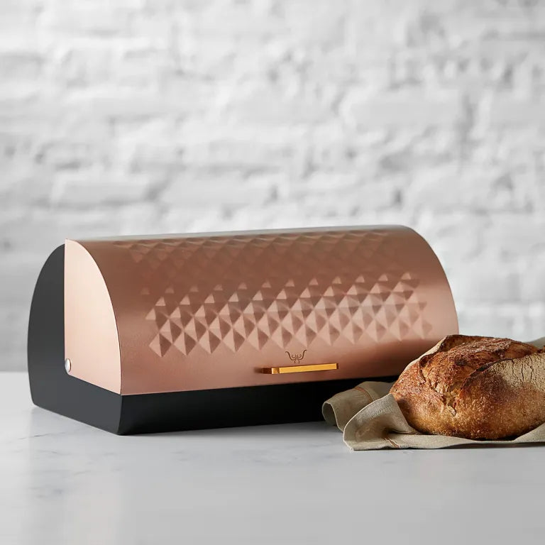 KARACA Bronze Bread Keeper – Stylish Kitchen Storage KARACA Bronze Bread Keeper – Stylish Kitchen Storage