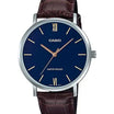 Casio, MTP-VT01L-2BUDF, Men's Watch - Brown Leather