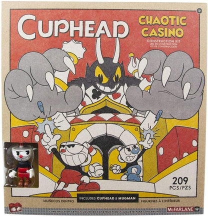 McFarlane Toys Cuphead Chaotic Casino Large Construction Set
