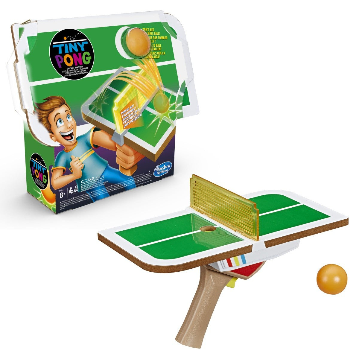 TINY Pong Solo Table Tennis Kids Electronic Handheld Game