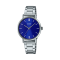 Casio LTP-VTO2D-ZAUDF Stainless Steel Silver Watch , Women Watches