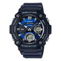 Casio, AEQ-120W-2AVDF, Men's Watch - Navy Blue Resin