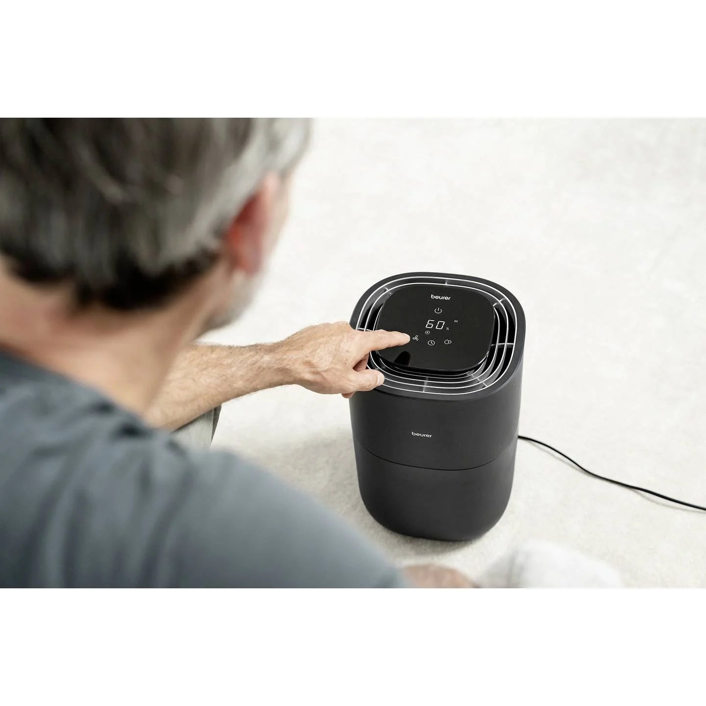 Beurer  Humidifier - Cold Evaporation Air Humidifier 3L Black