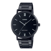 Casio MTP-VT01B-1BUDF Stainless Steel Black Ion Plated , Men Watches