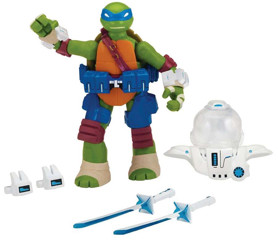 Teenage Mutant Ninja Turtles Nickelodeon Dimension X Leonardo Action Figure [Space Captain]