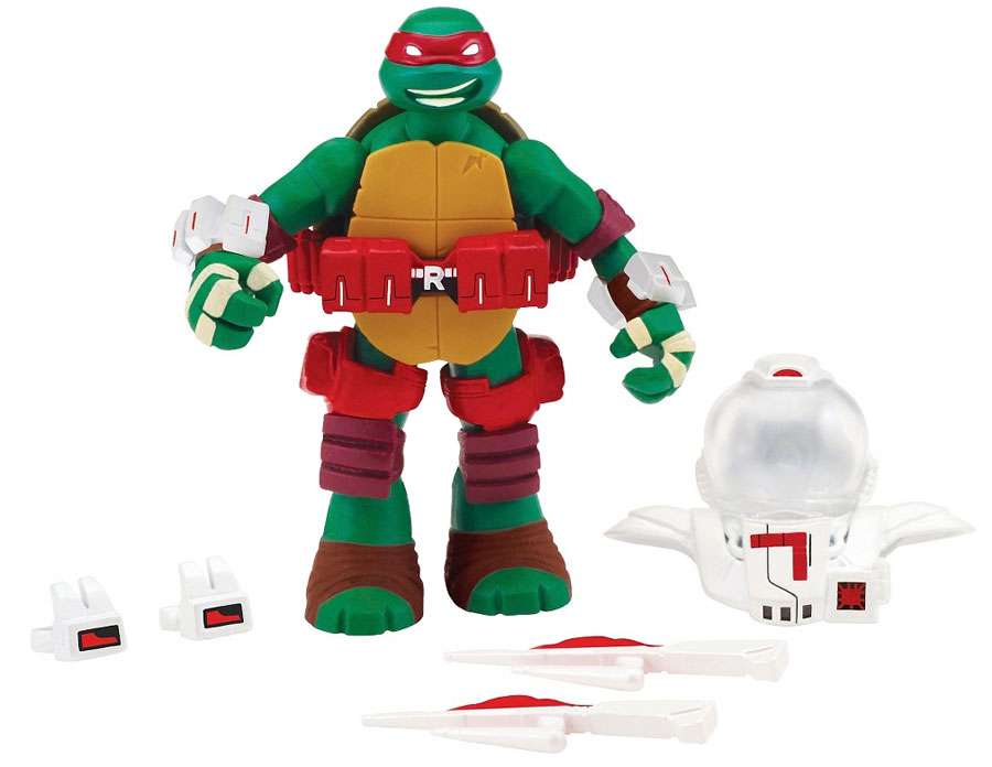Teenage Mutant Ninja Turtles Nickelodeon Dimension X Raphael Action Figure [Space Battler]