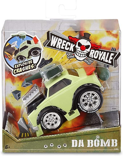 MGA Entertainment Wreck Royale تنفجر وتحطم سيارة سباق القنبلة 
