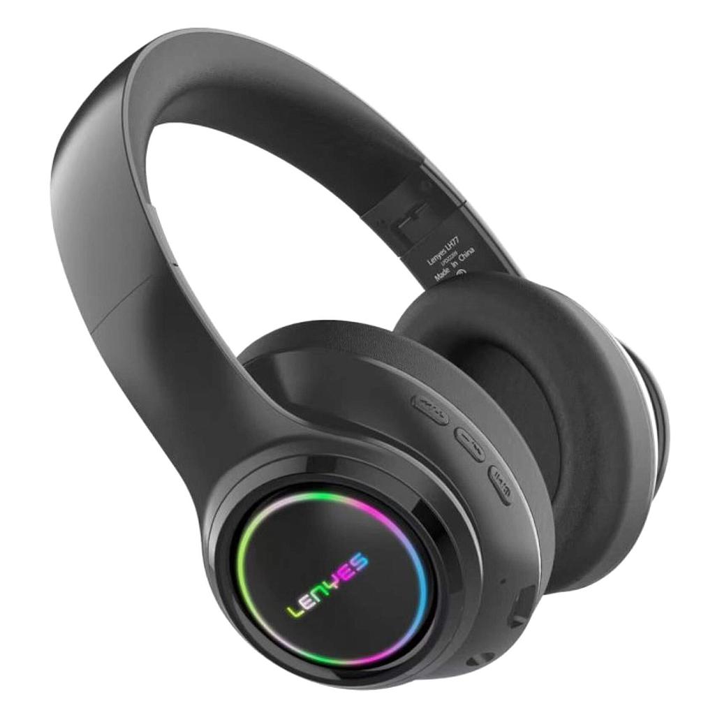 LENYES  Wireless Stereo Foldable Headphones – Black