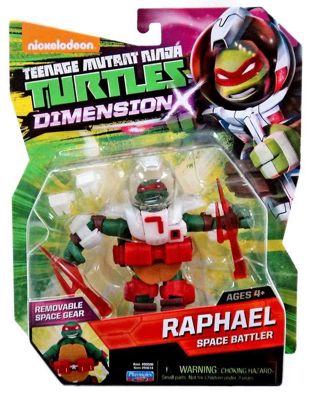 Teenage Mutant Ninja Turtles Nickelodeon Dimension X Raphael Action Figure [Space Battler]