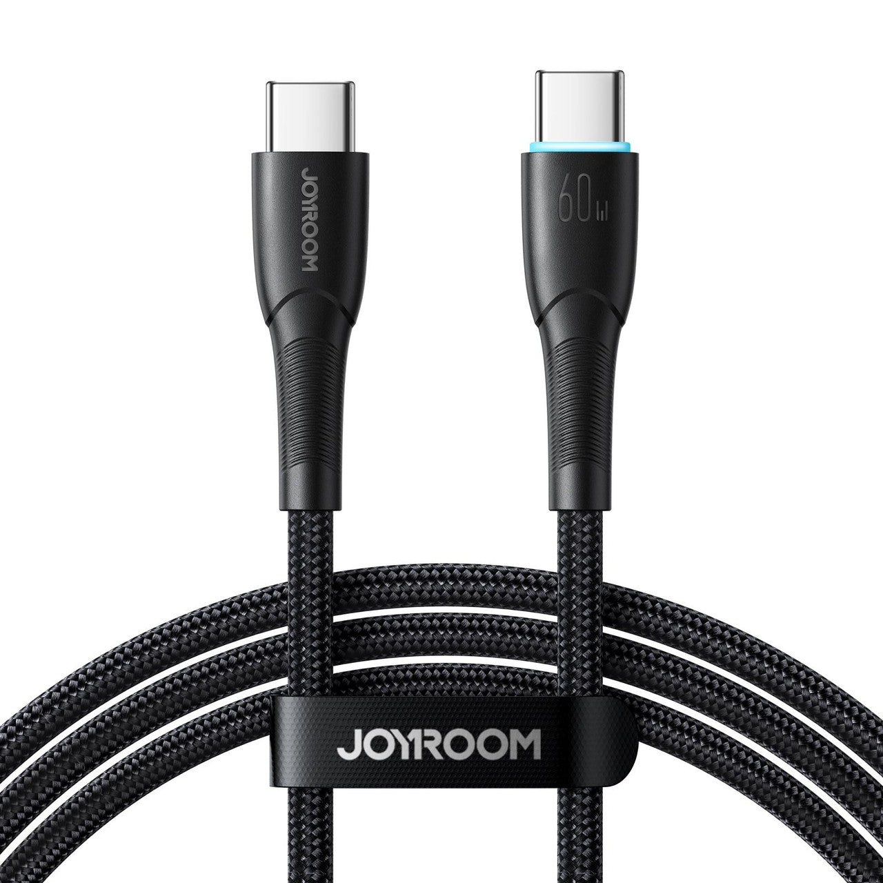 JOYROOM Starry Series 60W Type-C to Type-C Fast Charging Data Cable 1m - Black