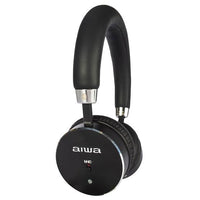 Aiwa HSTBTN-800 Wireless ANC Headphones – 40mm Drivers, 18H Battery, Wired/Wireless, Bluetooth, Black
