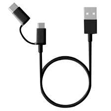 Mi 2-in-1 USB Cable (Micro USB to Type C) 100cm