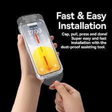 Baseus Sapphire HD Tempered-Glass Protector for iPhone 15/16 Baseus Sapphire HD Tempered-Glass Protector for iPhone 15/16