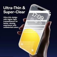 Baseus Sapphire HD Tempered-Glass Protector for iPhone 15/16 Baseus Sapphire HD Tempered-Glass Protector for iPhone 15/16