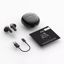SoundPEATS Air4: سماعات أذن لاسلكية، صوت جهير معزز، مدة تشغيل تصل إلى 26 ساعة - أسود