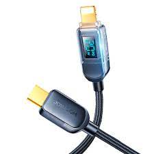 Joyroom S-CC100A4 100W Digital Display Fast Charging Data Cable 1.2m Type c to Type c Cable
