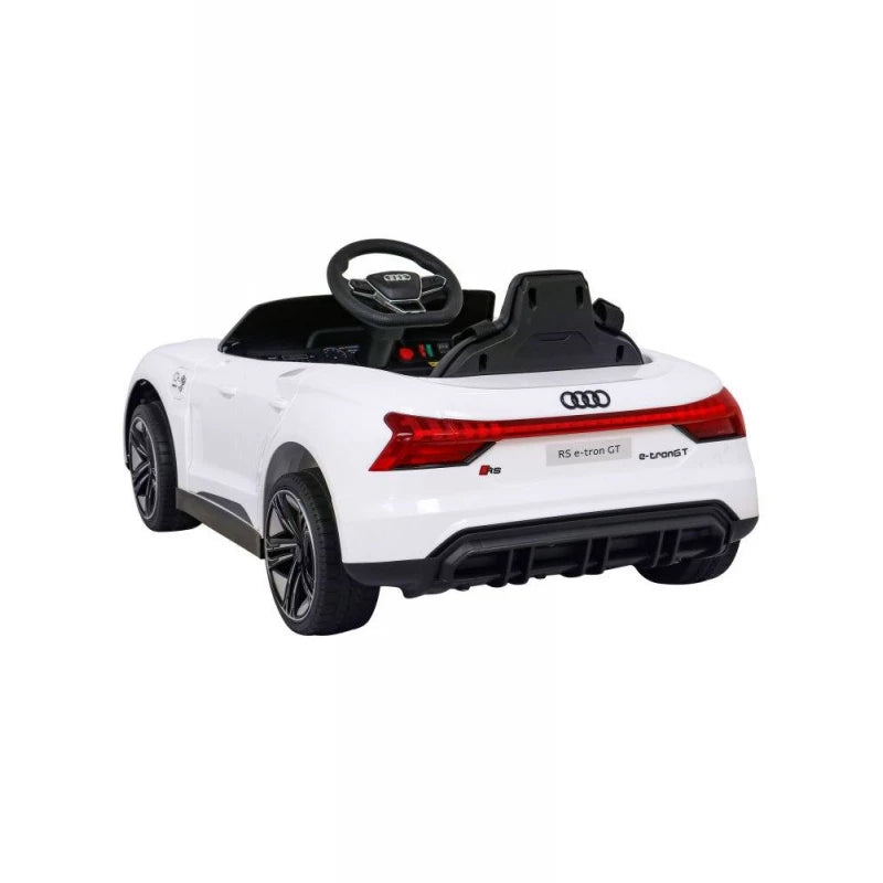 Audi RS E-Tron GT Kids Ride-On Car – 12V Electric White Audi RS E-Tron GT Kids Ride-On Car – 12V Electric White