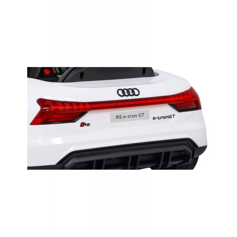 Audi RS E-Tron GT Kids Ride-On Car – 12V Electric White Audi RS E-Tron GT Kids Ride-On Car – 12V Electric White