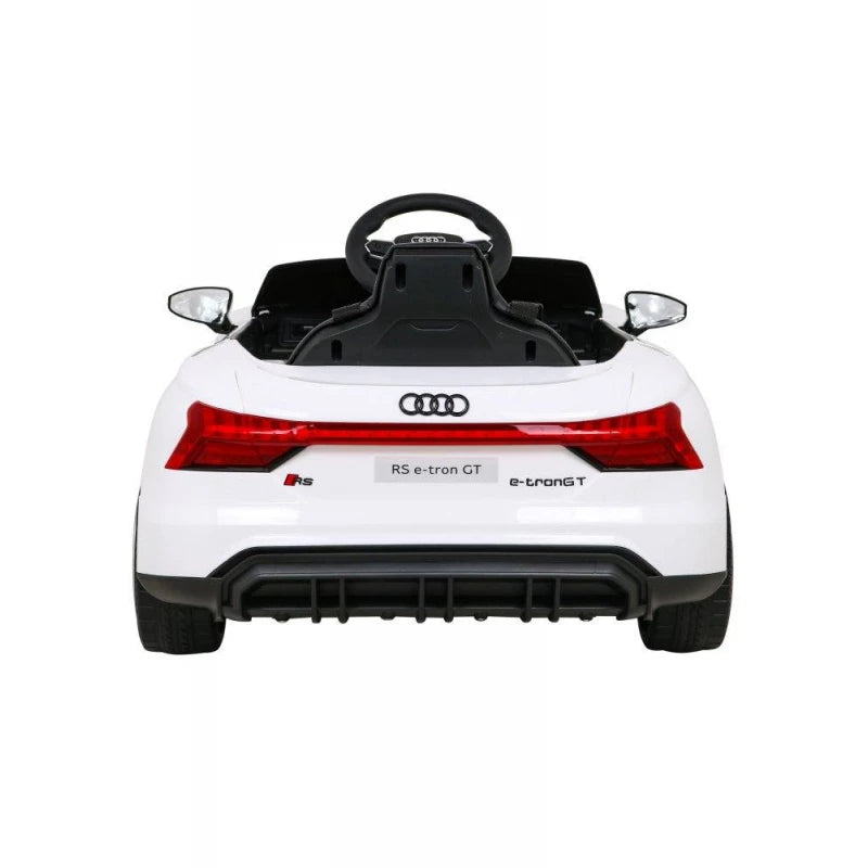 Audi RS E-Tron GT Kids Ride-On Car – 12V Electric White Audi RS E-Tron GT Kids Ride-On Car – 12V Electric White