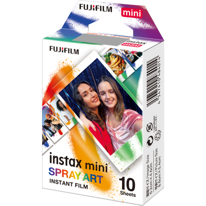 FUJIFILM Instax Mini Spray Art Film - 10 Exposures
