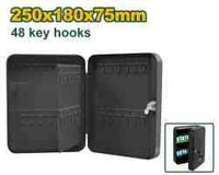 JADEVER 48-Key Wall-Mount Key Cabinet, Black - JDYSX1H02