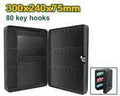 JADEVER 80-Key Wall-Mount Key Cabinet, Black - JDYSX1H03