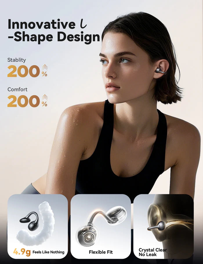 JOYROOM JR-OE3 Clip On Earbuds – Clear & Secure Fit JOYROOM JR-OE3 Clip On Earbuds – Clear & Secure Fit