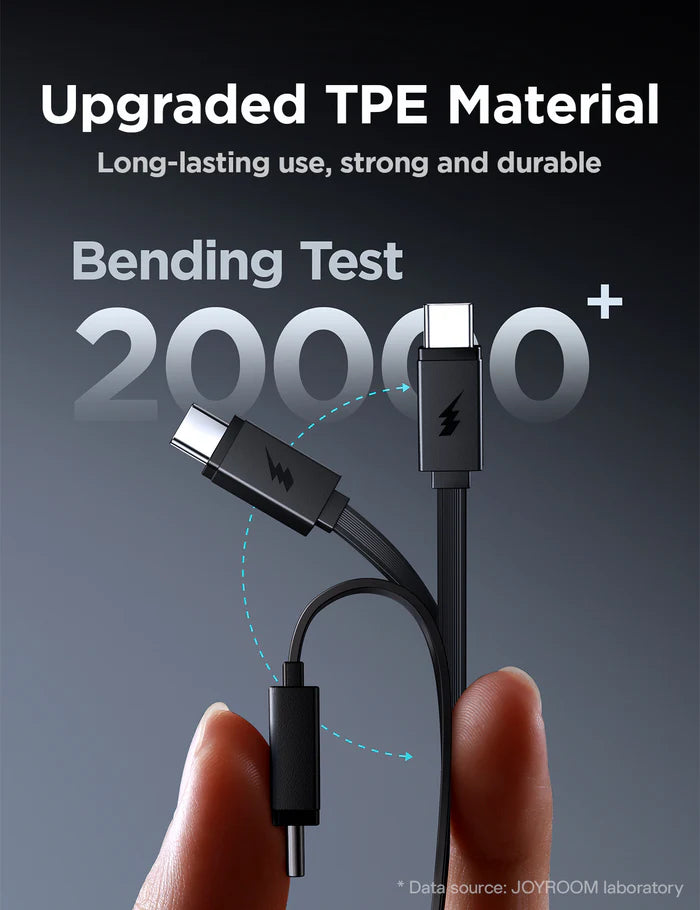 JOYROOM JR-PR1 10000mAh Mini Power Bank w/ Built-in Cable