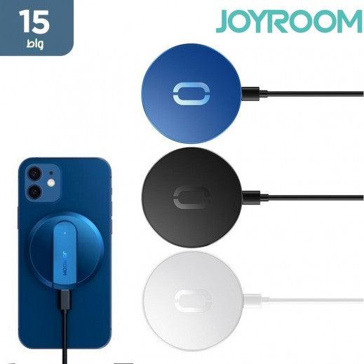 Joyroom JR A28 15W Ultra Thin Magnetic Wireless Charger - Black & White Joyroom JR A28 15W Ultra Thin Magnetic Wireless Charger - Black & White