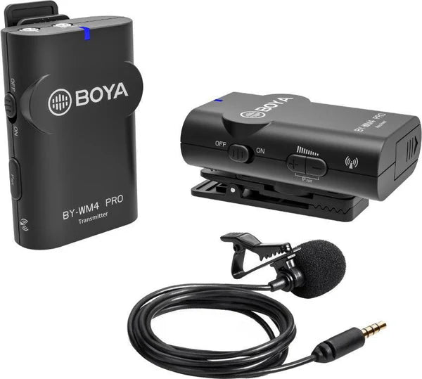 BOYA BY-WM4 Pro Wireless Microphone BOYA BY-WM4 Pro Wireless Microphone
