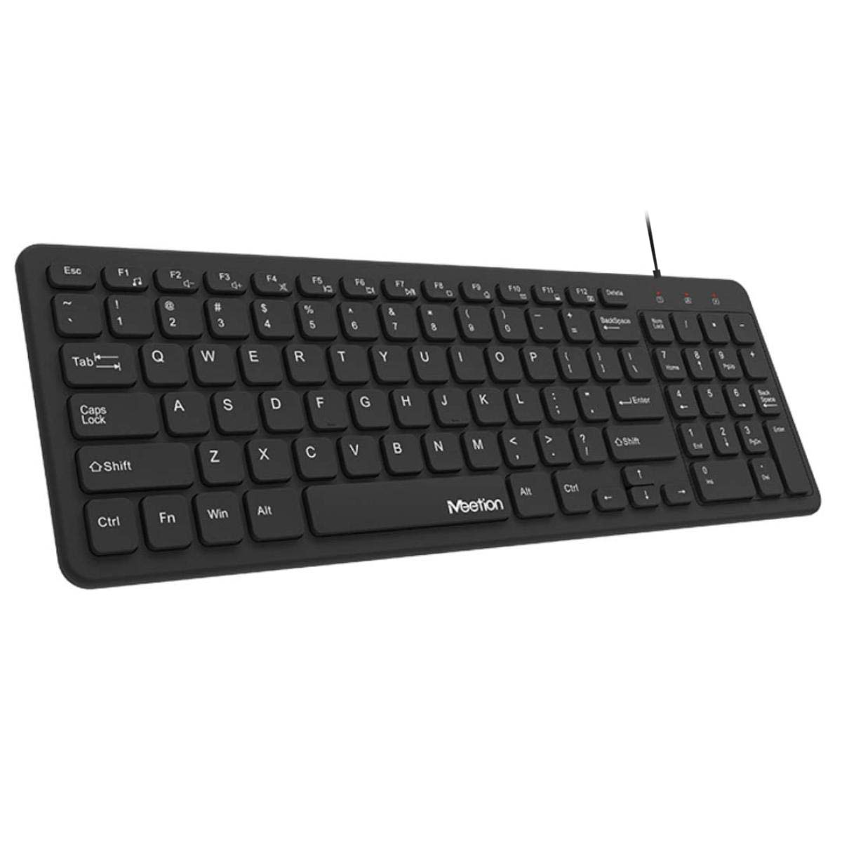 Meetion USB Wired Ultra Thin Chocolate Keyboard Meetion USB Wired Ultra Thin Chocolate Keyboard