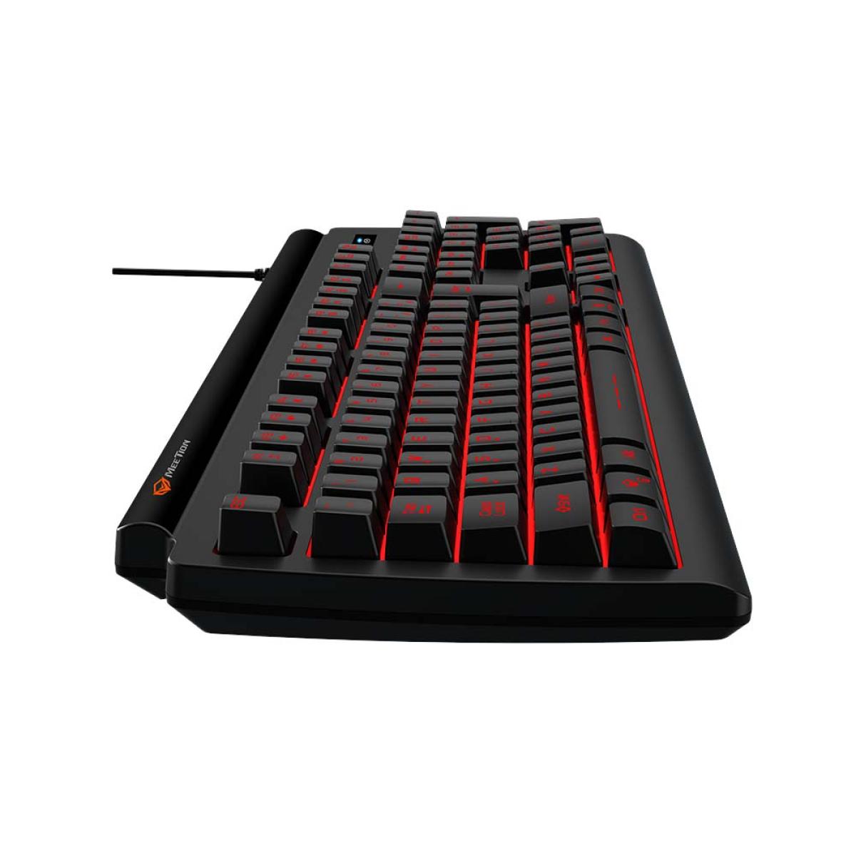 Meetion USB Backlit Gaming Keyboard - Black