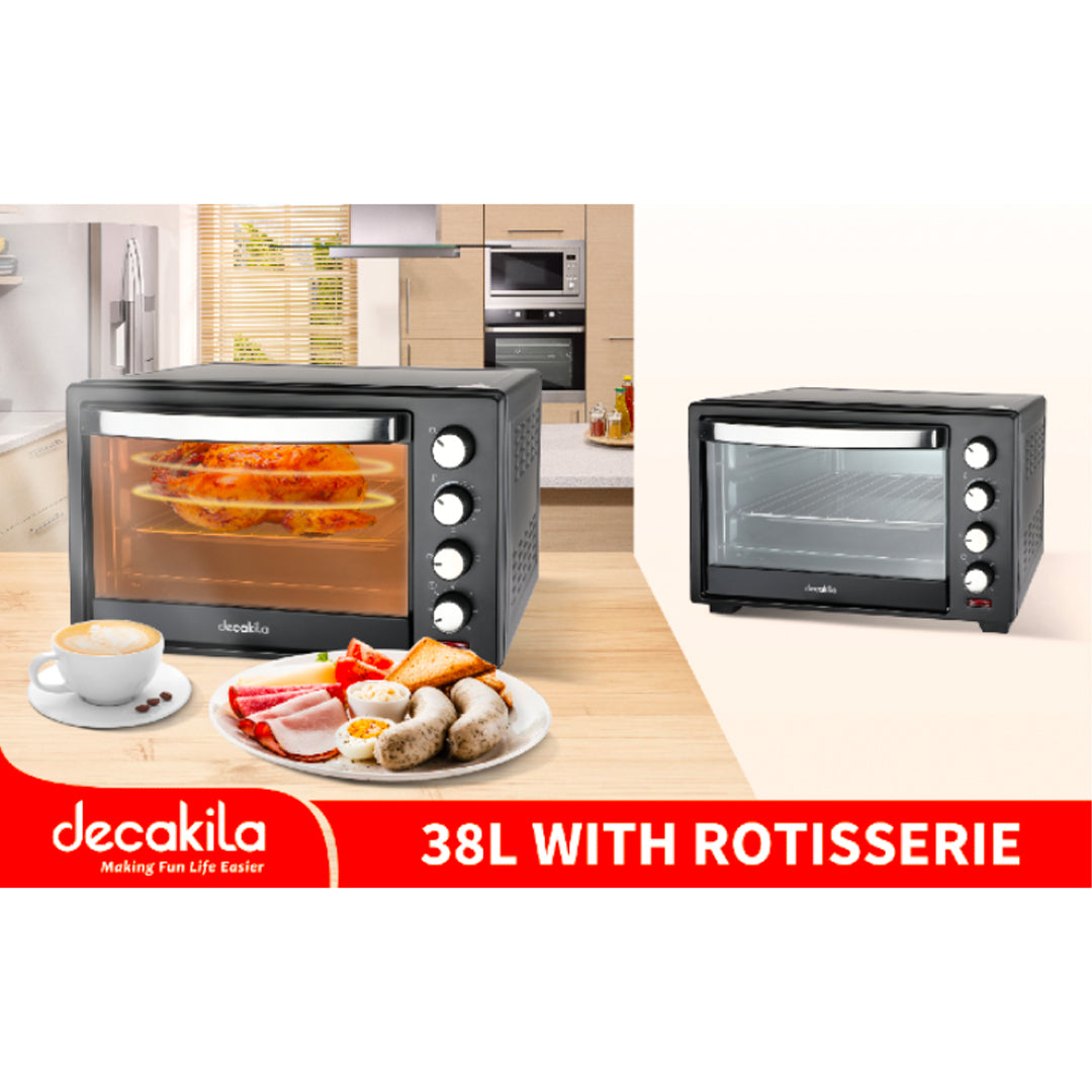 Toaster oven 38 liters | Decakila 1600W (KEEV010B)