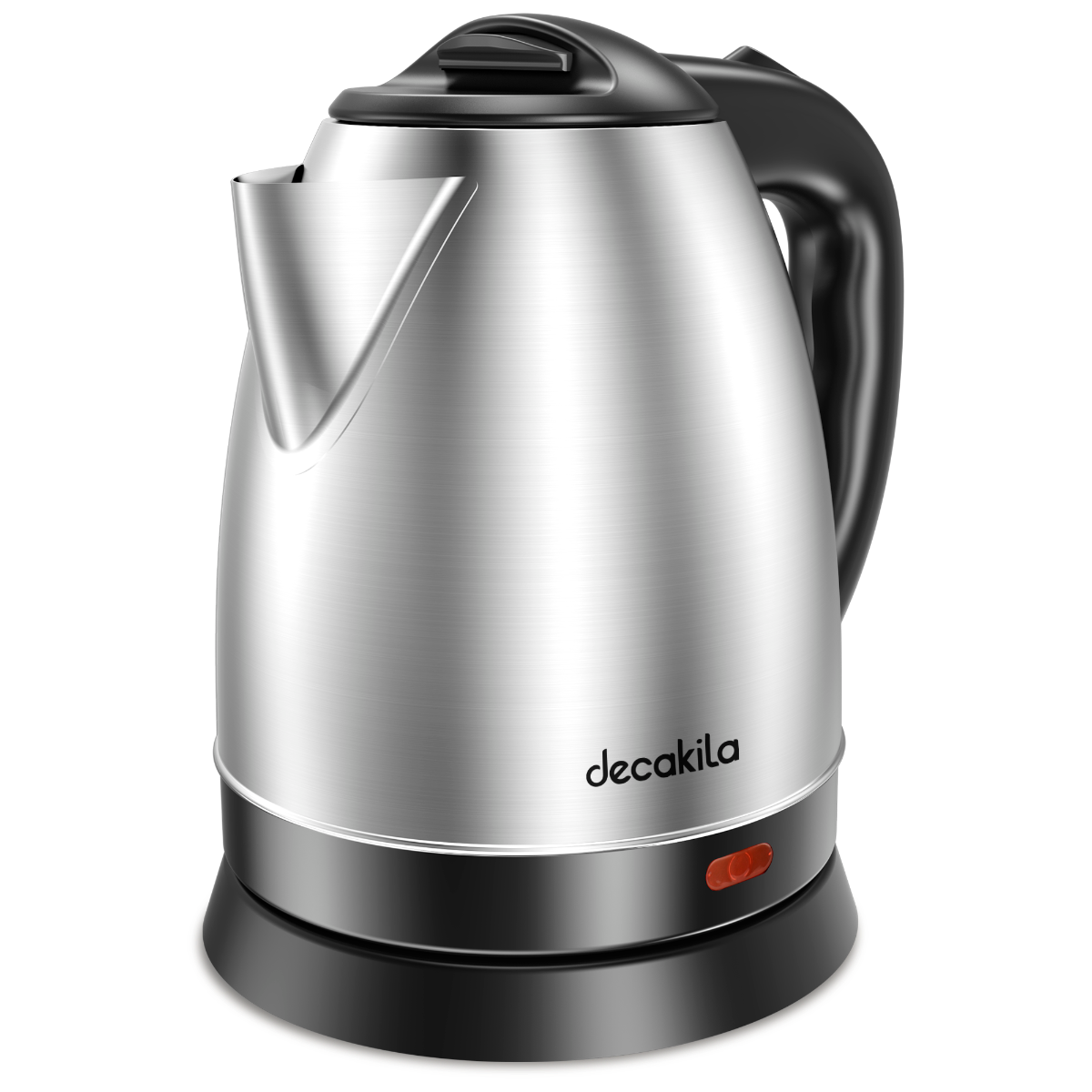 Decakela 1.5L Stainless Steel Electric Kettle with Base (KEKT002B)