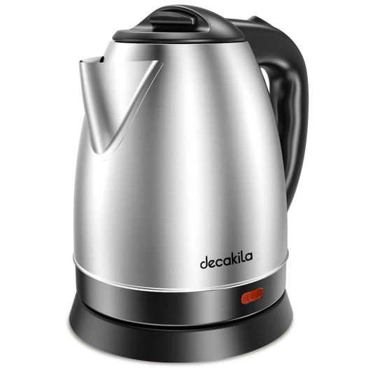 Decakela 1.5L Stainless Steel Electric Kettle with Base (KEKT002B)