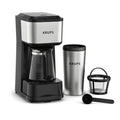 Krups Simply Brew Coffee Maker with Filter 4 in 1, Brew Options KM207DM0