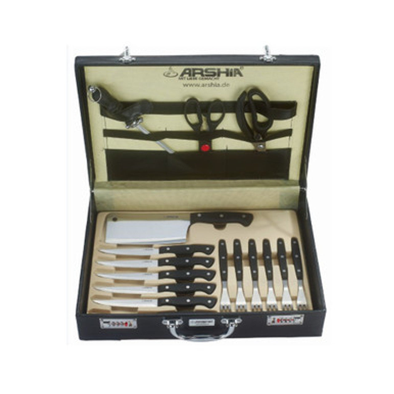 Arshia German Stainless Steel Knife Set 32pcs Arshia German Stainless Steel Knife Set 32pcs