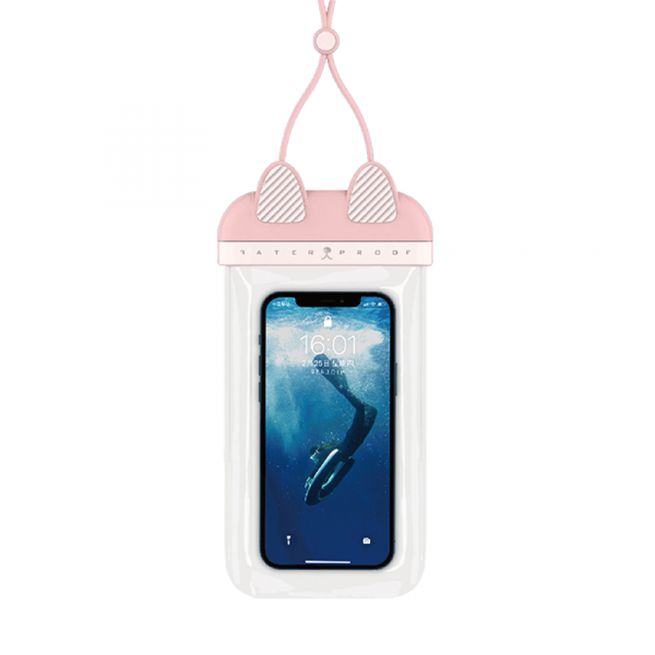 WiWU Kitty Waterproof Bag TPU Storage Bag for Swimming WiWU Kitty Waterproof Bag TPU Storage Bag for Swimming
