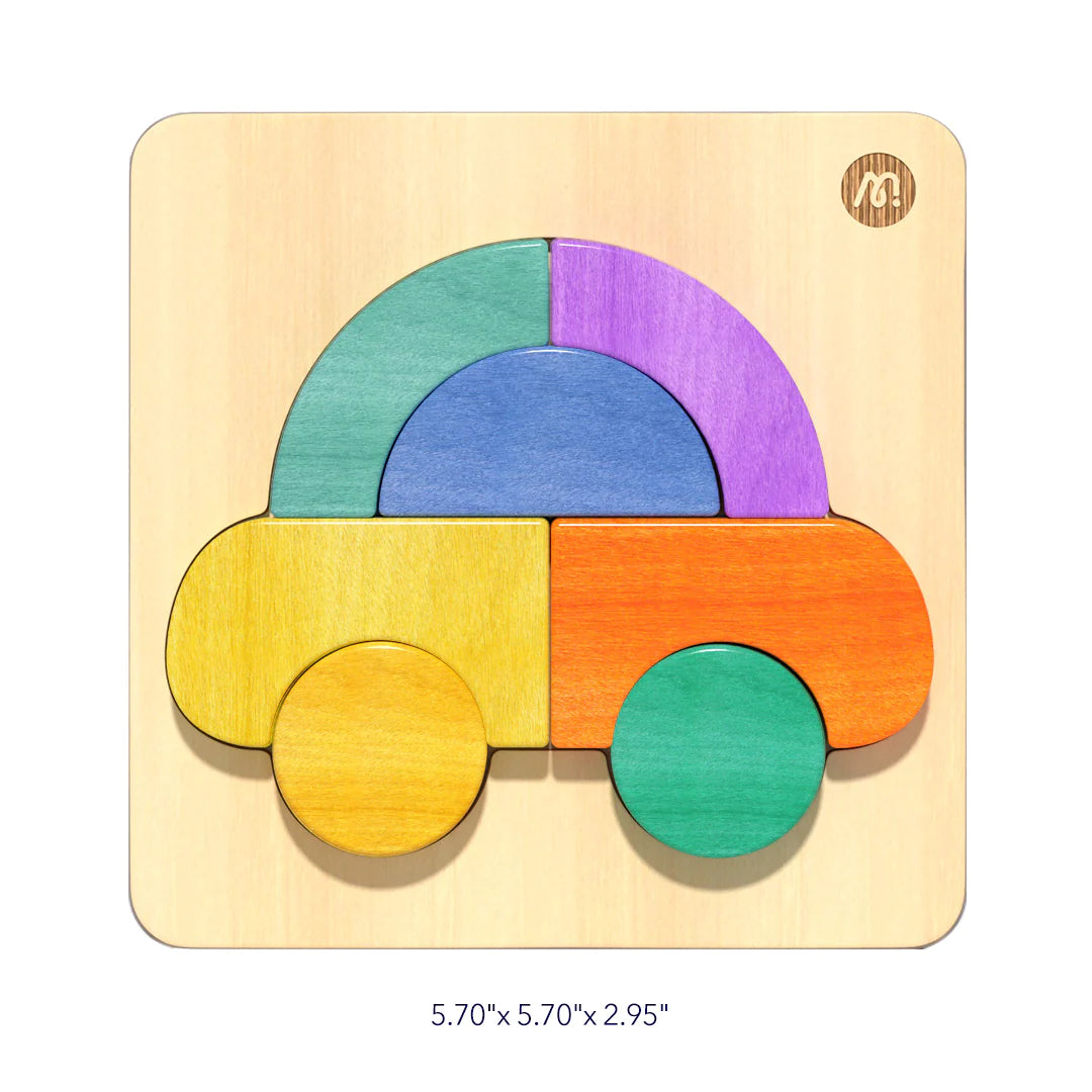 Mideer Wooden Building Blocks – Car Mideer Wooden Building Blocks – Car