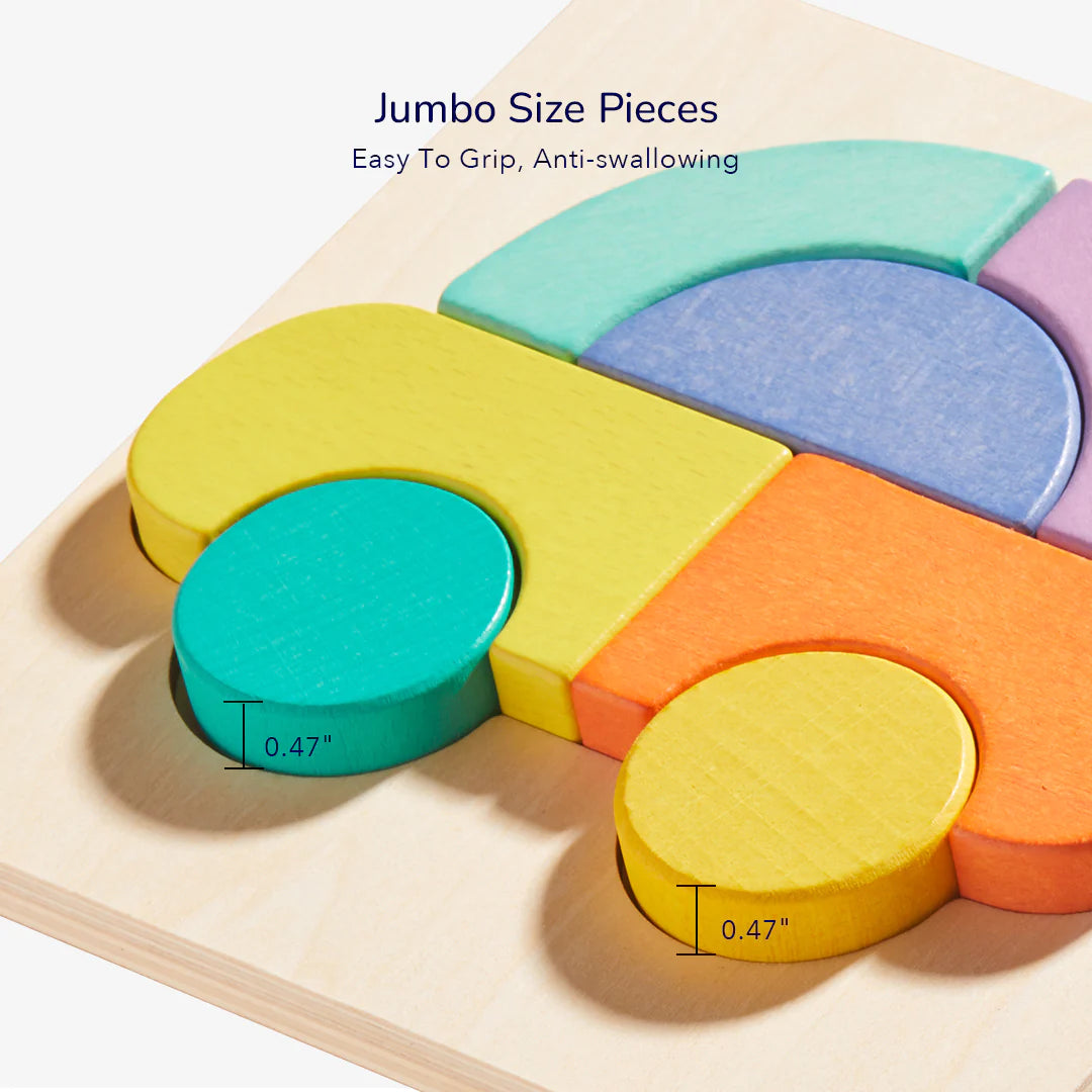 Mideer Wooden Building Blocks – Car Mideer Wooden Building Blocks – Car