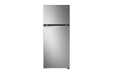ثلاجة LG GLB-582GVLP سعة 423 لترًا بمجمّد علوي – سمارت إنفرتر، DoorCooling+ ومنع تكون الصقيع، فضي