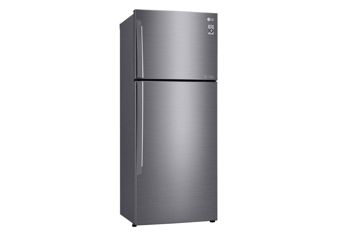 LG GLM-592LI 471L Top Freezer Refrigerator – Inverter Compressor, DoorCooling+ & No Frost, Silver – View 4