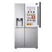 LG Side-by-Side Refrigerator 598L Silver InstaView (GCX-287TVSI)