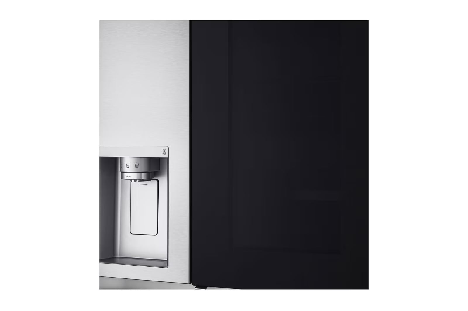 LG Side-by-Side Refrigerator 598L Silver InstaView (GCX-287TVSI)