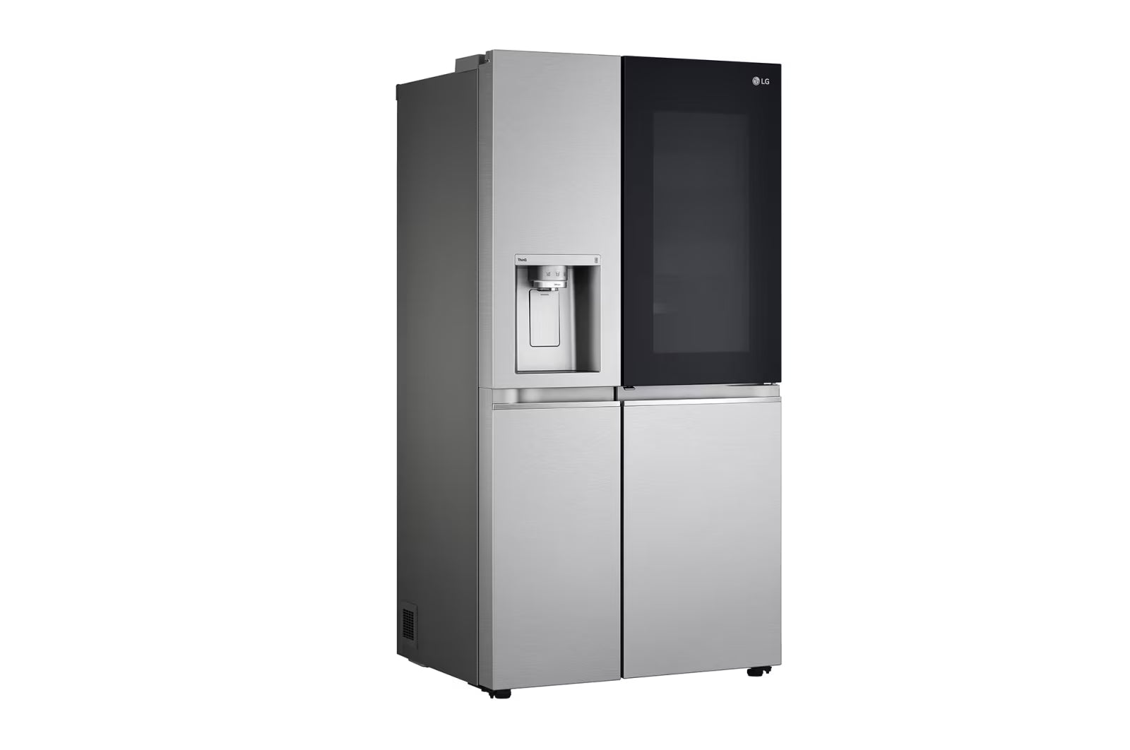 LG Side-by-Side Refrigerator 598L Silver InstaView (GCX-287TVSI)