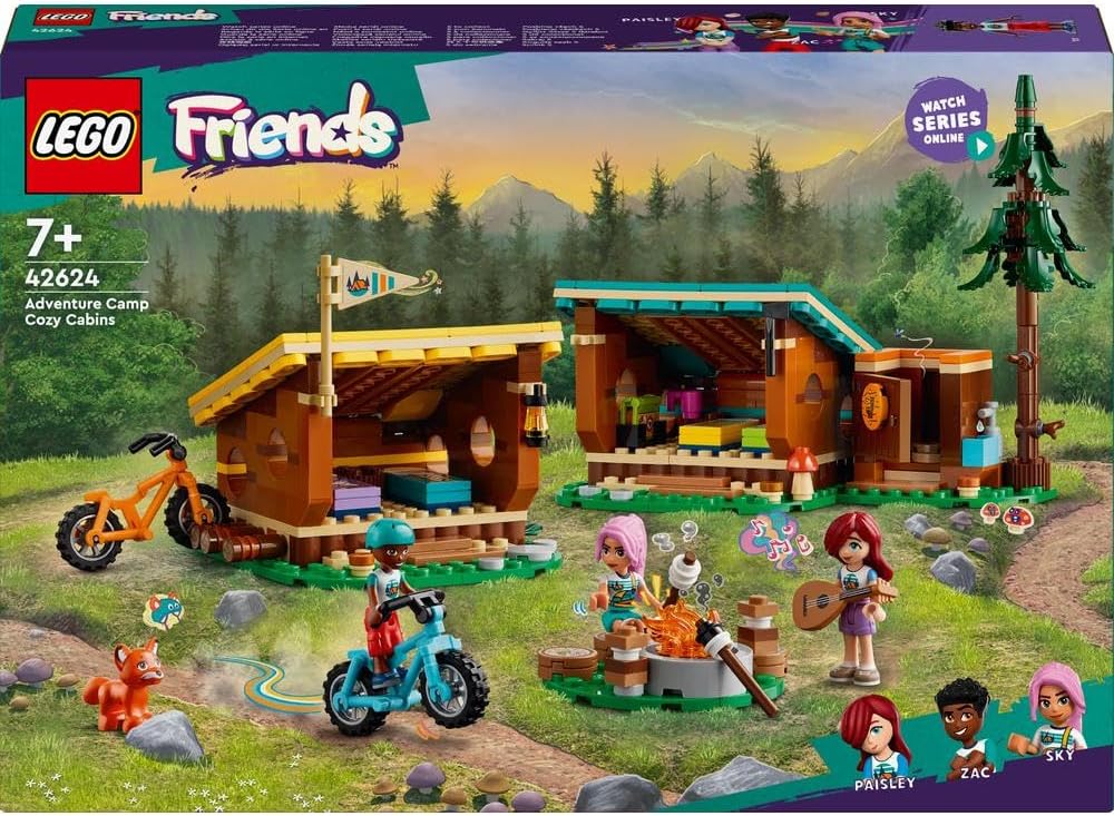 LEGO® Friends - Adventure Camp Cozy Cabins 42624 LEGO® Friends - Adventure Camp Cozy Cabins 42624