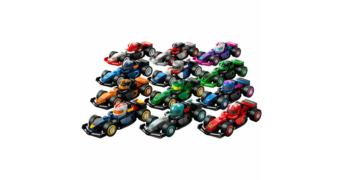 LEGO Minifigures F1 Racing Cars 71049 – 12x1pcs