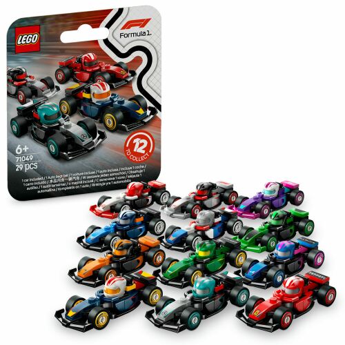 LEGO Minifigures F1 Racing Cars 71049 – 12x1pcs