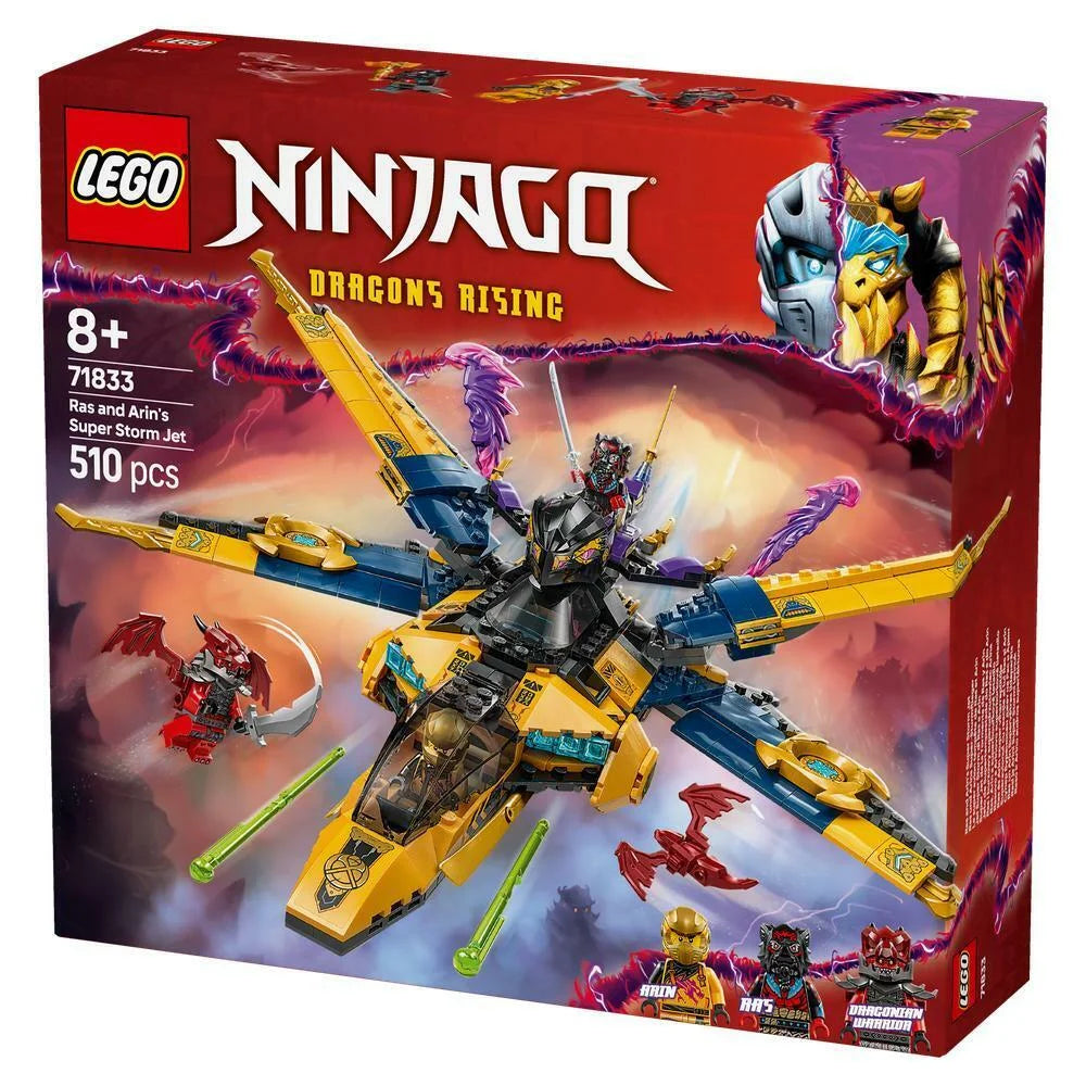 LEGO نينجاغو طائرة راس وآرين 71833 – مجموعة ممتعة